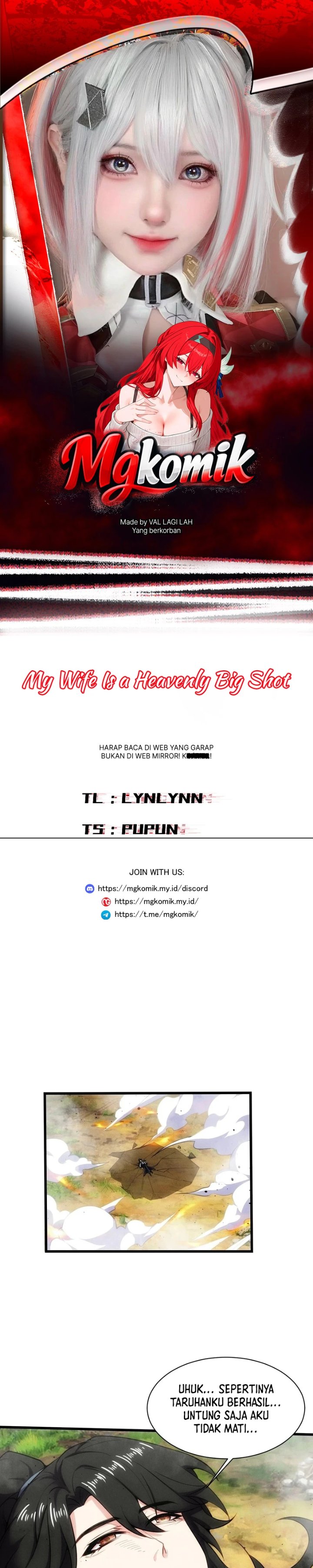 My Wife Is a Heavenly Big Shot Chapter 63 - Page 1