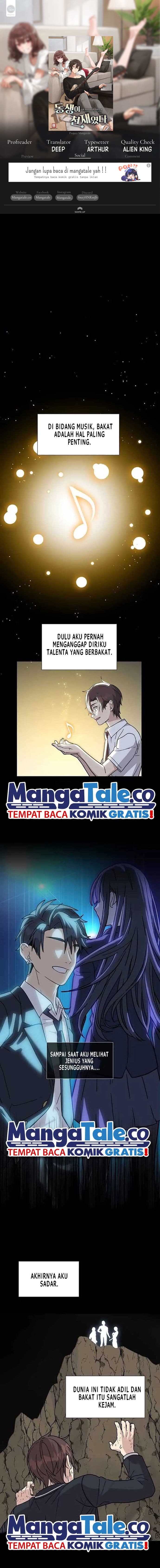 Baca My Younger Sister Was a Genius - Chapter 2 halaman 1