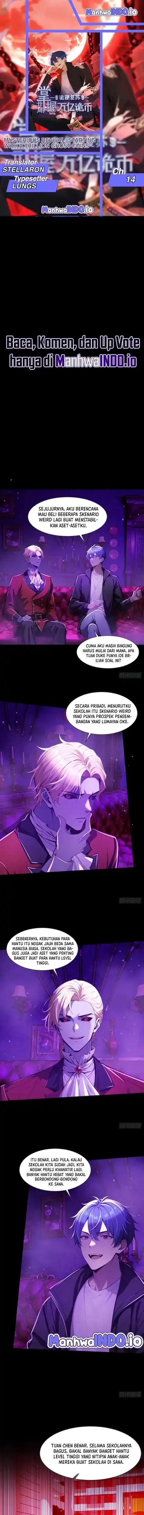 Baca Mysterious Revival: Starting with a Trillion Ghost Coins - Chapter 14 halaman 1
