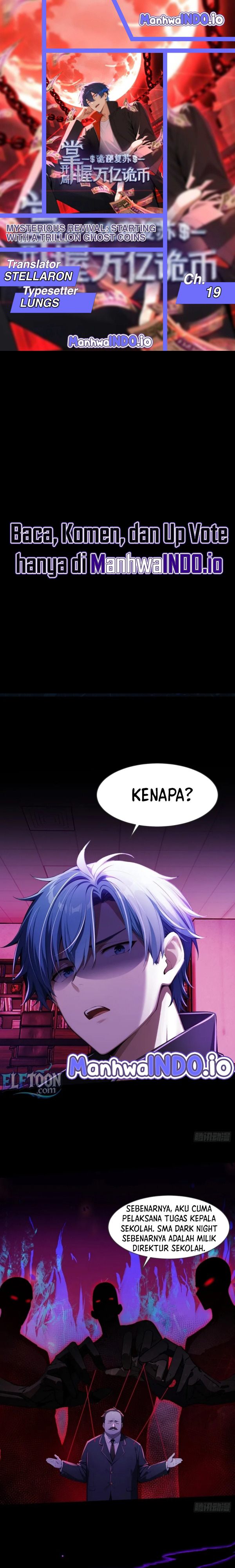 Baca Mysterious Revival: Starting with a Trillion Ghost Coins - Chapter 19 halaman 1