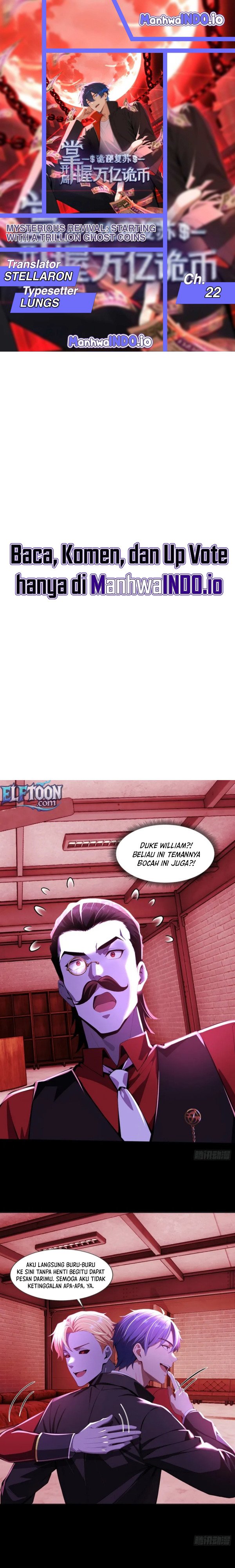 Baca Mysterious Revival: Starting with a Trillion Ghost Coins - Chapter 22 halaman 1