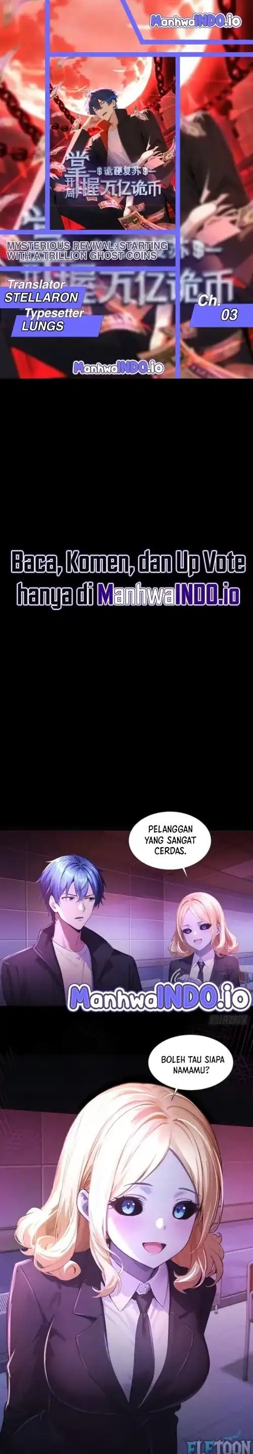Baca Mysterious Revival: Starting with a Trillion Ghost Coins - Chapter 3 halaman 1