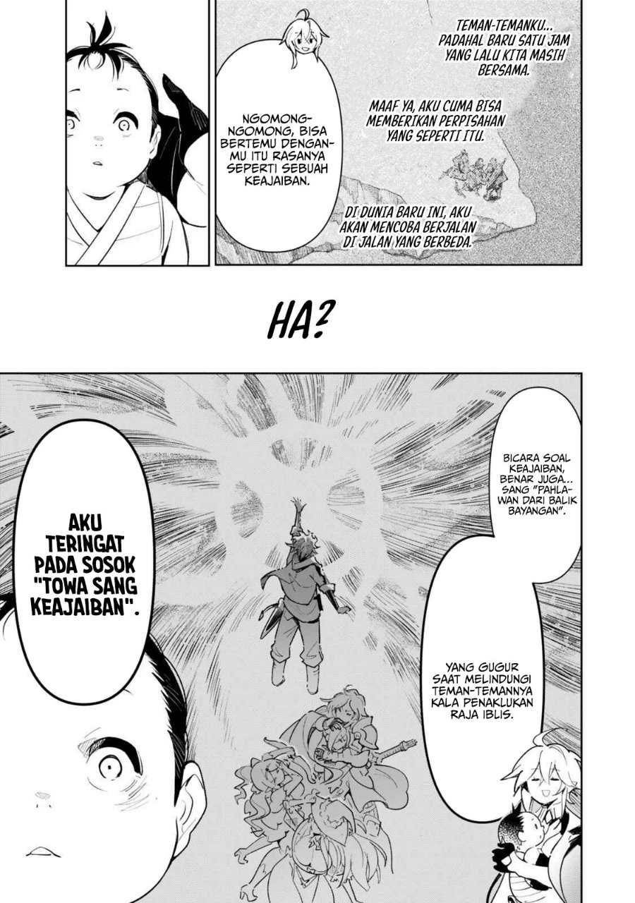 Baca Nakama wo Mamotte Shindara 20-nengo no Onaji Sekai ni Umarekawatta Ken…… demo Ore, Tensei 2-kaime Nanda kedo? Chapter 1 Bahasa Indonesia page 66