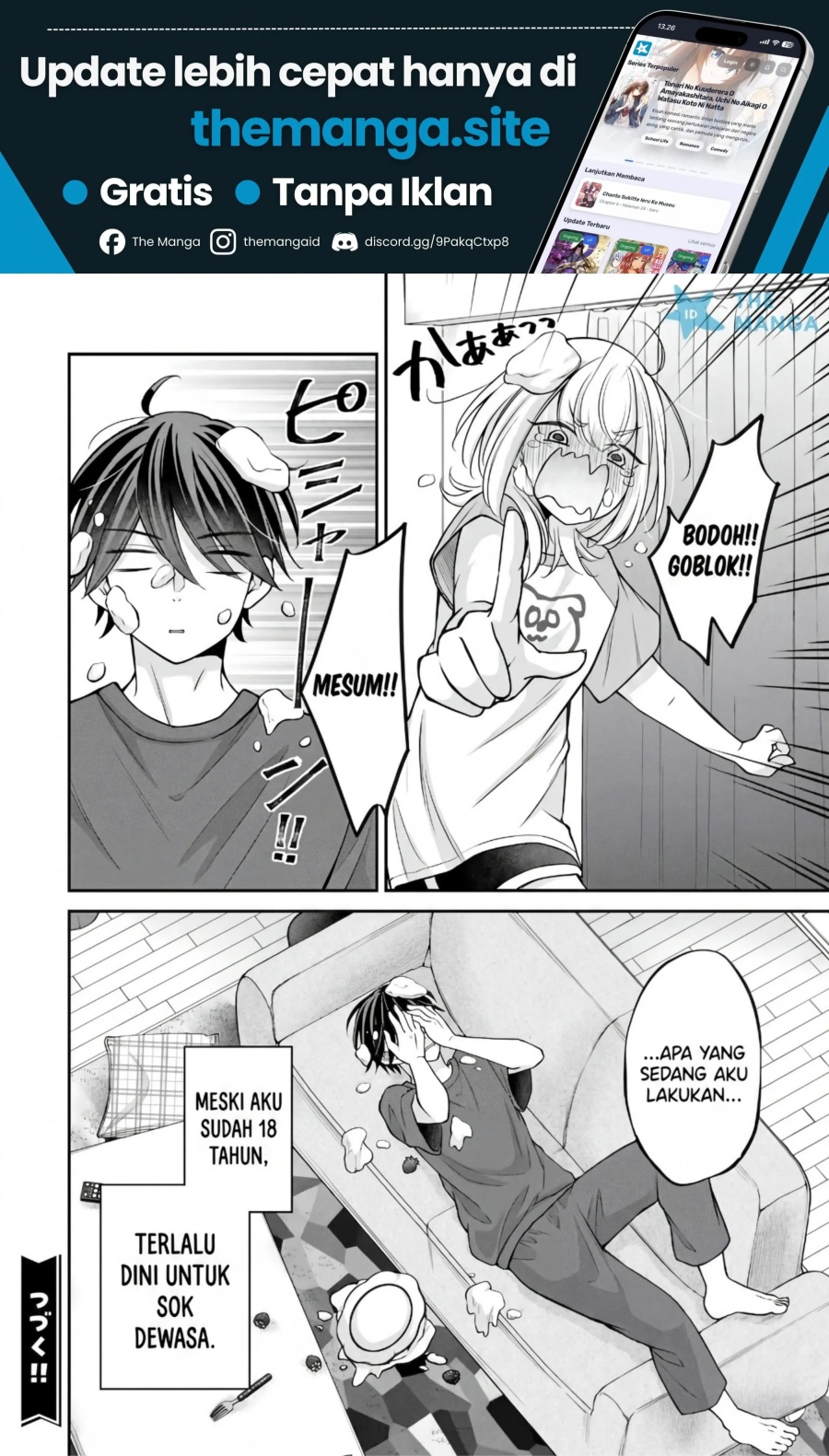 Baca Namaiki Asahi-chan wo Wakarasetai - Chapter 15 halaman 19