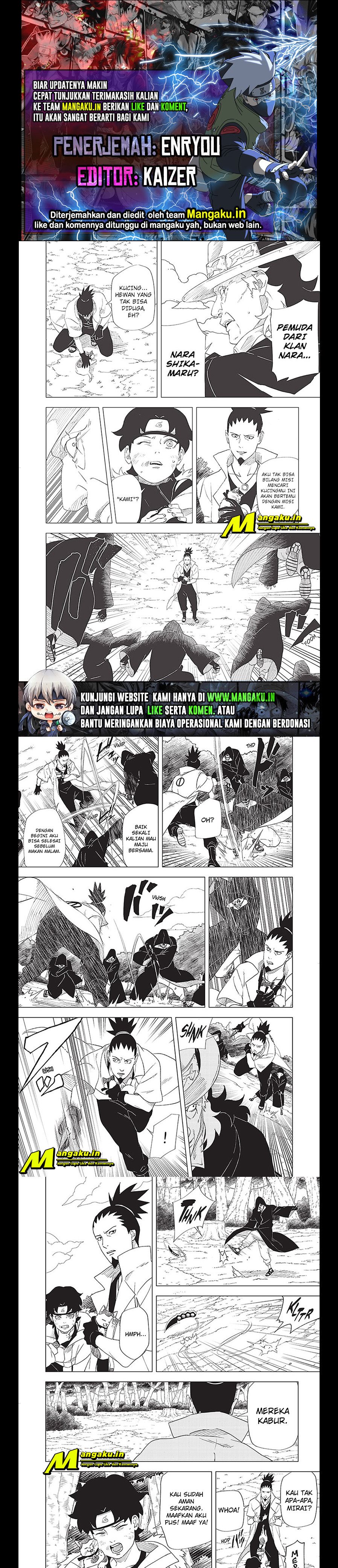 Baca Naruto: Konoha's Story The Steam Ninja Scrolls - Chapter 1.2 halaman 1