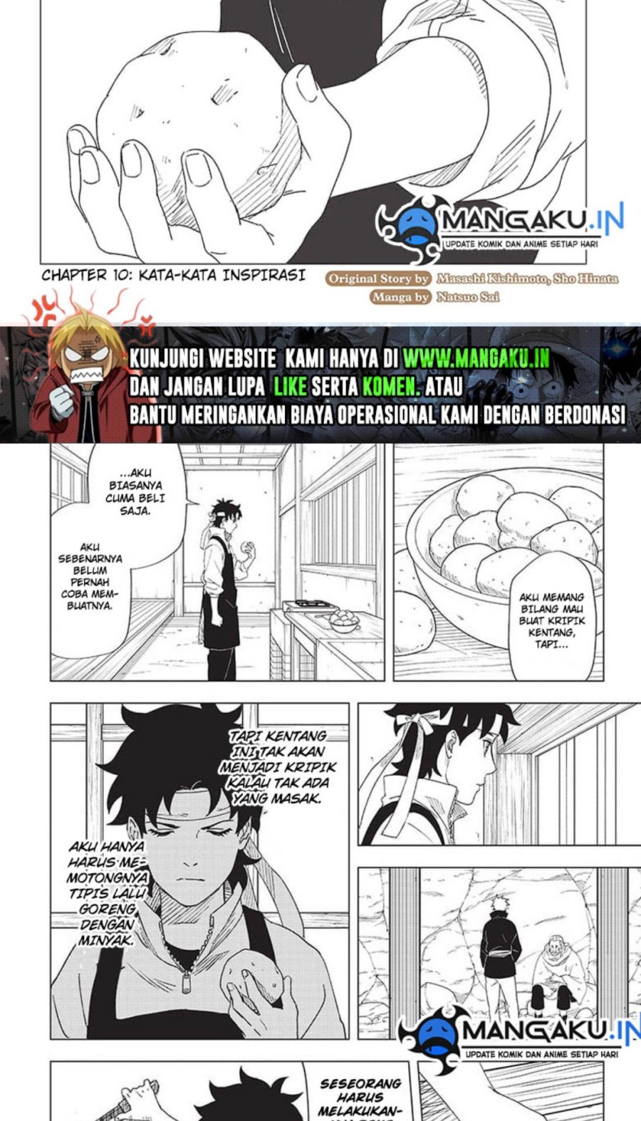 Baca Naruto: Konoha's Story The Steam Ninja Scrolls - Chapter 10.1 halaman 2