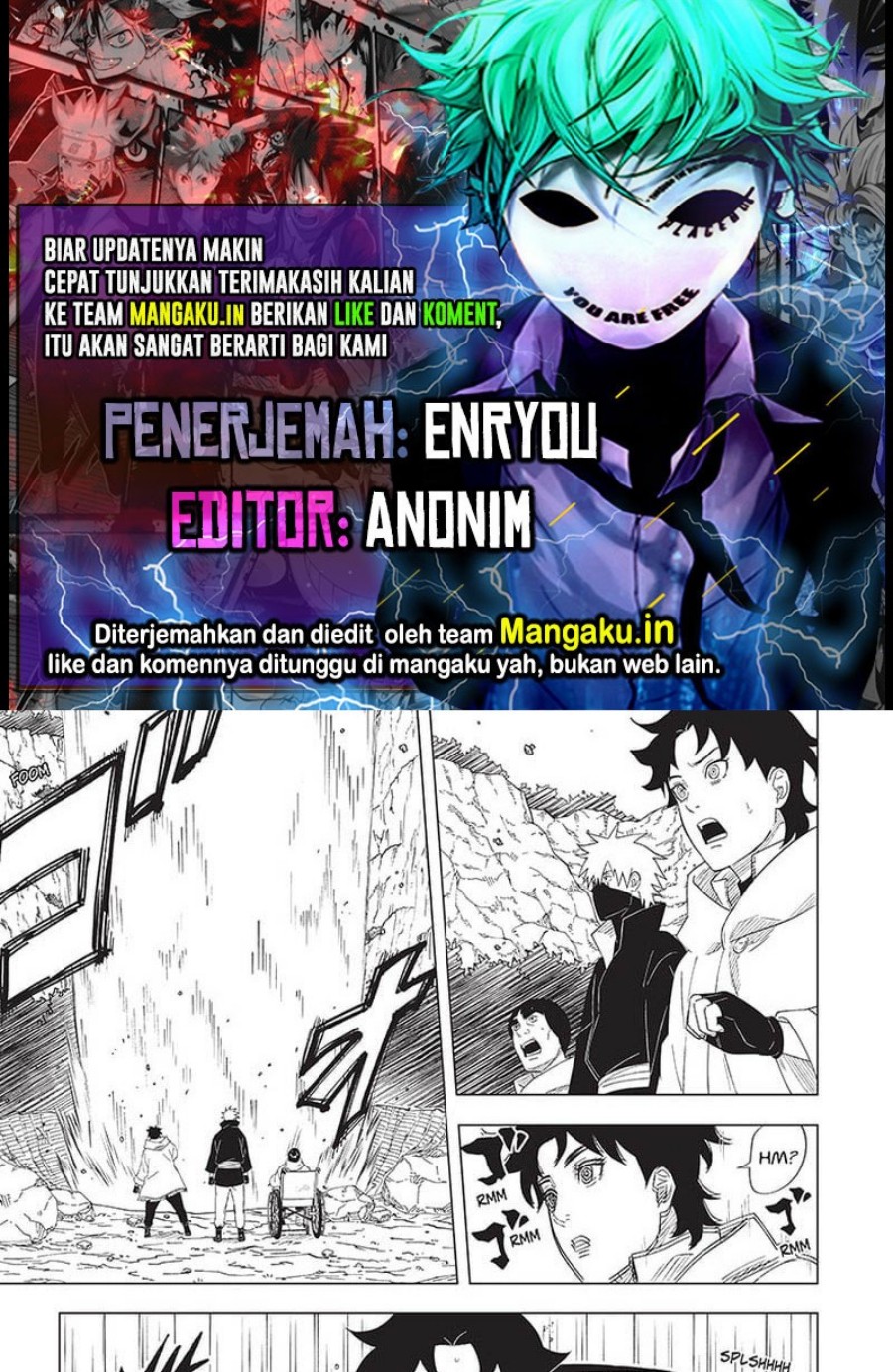 Baca Naruto: Konoha's Story The Steam Ninja Scrolls - Chapter 10.2 halaman 1