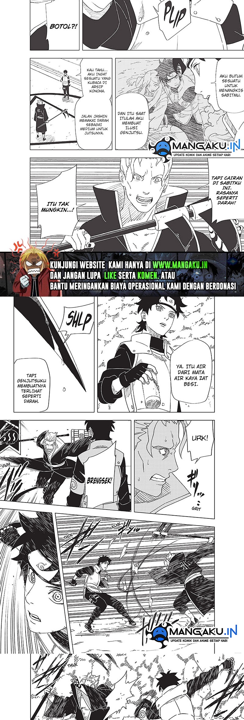 Baca Naruto: Konoha's Story The Steam Ninja Scrolls - Chapter 13 halaman 7