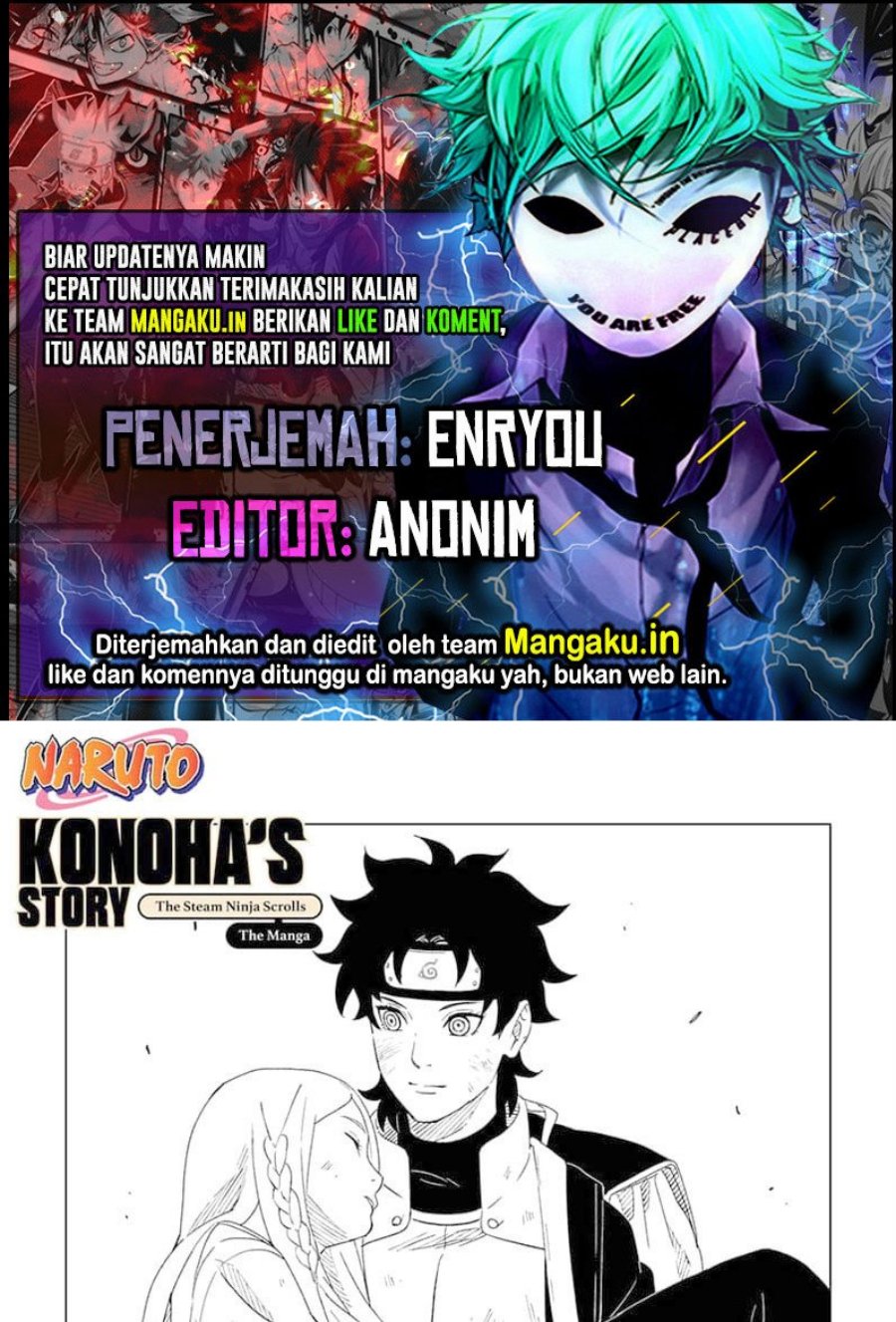Baca Naruto: Konoha's Story The Steam Ninja Scrolls - Chapter 15 halaman 1