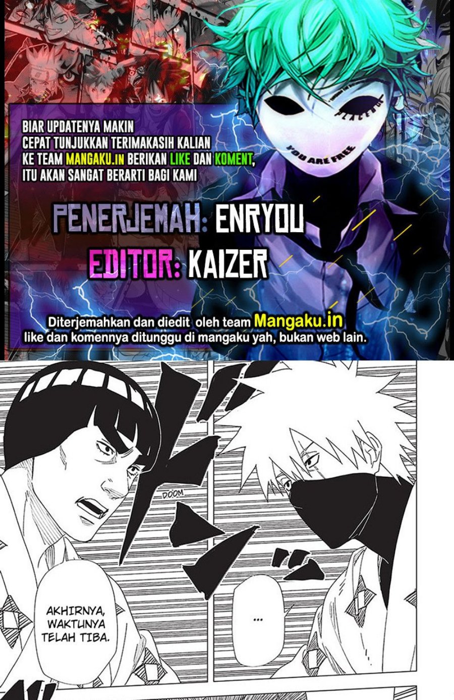 Baca Naruto: Konoha's Story The Steam Ninja Scrolls - Chapter 7 halaman 1