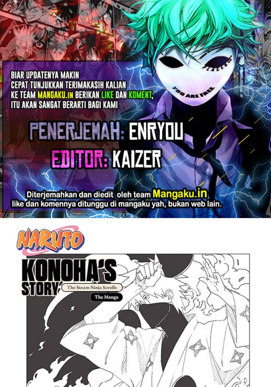 Baca Naruto: Konoha's Story The Steam Ninja Scrolls - Chapter 8 halaman 1