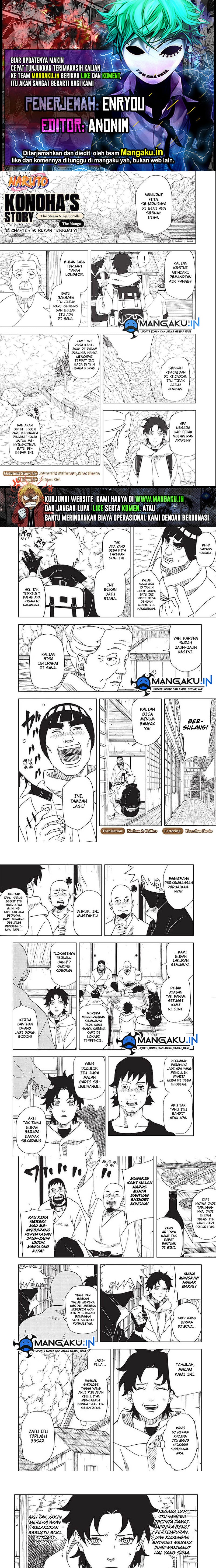 Baca Naruto: Konoha's Story The Steam Ninja Scrolls - Chapter 9 halaman 1