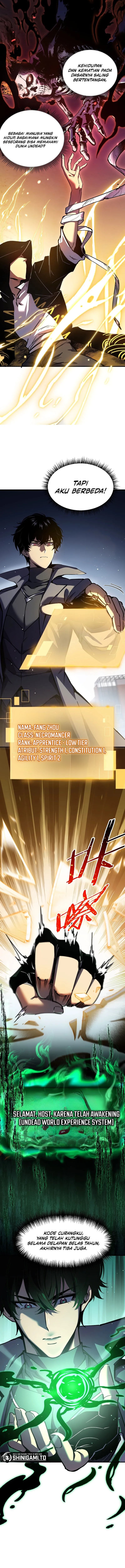 Baca Necromancer: Becoming A God Starting With Skeleton Clone - Chapter 1 halaman 10