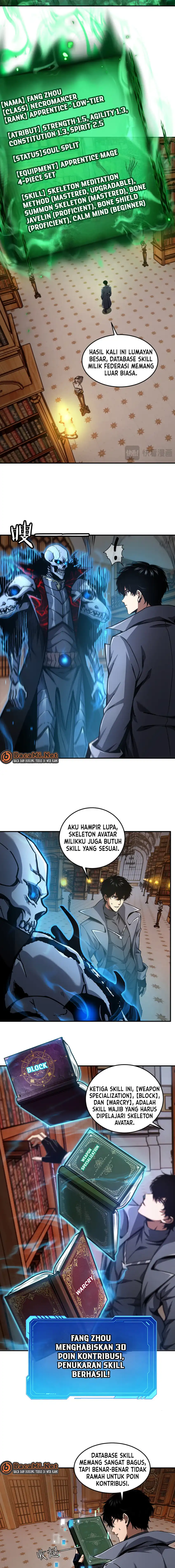 Baca Necromancer: Becoming A God Starting With Skeleton Clone - Chapter 9 halaman 7