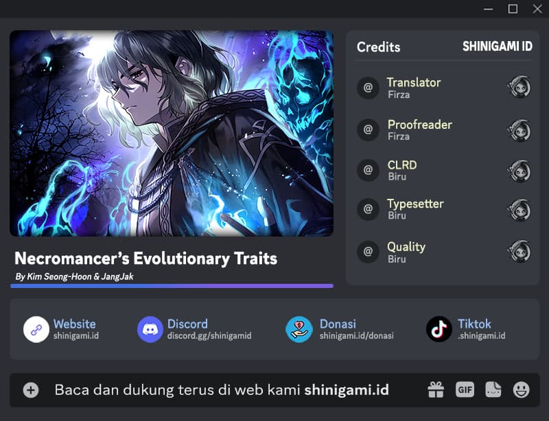 Baca Necromancer's Evolutionary Traits - Chapter 1 halaman 1