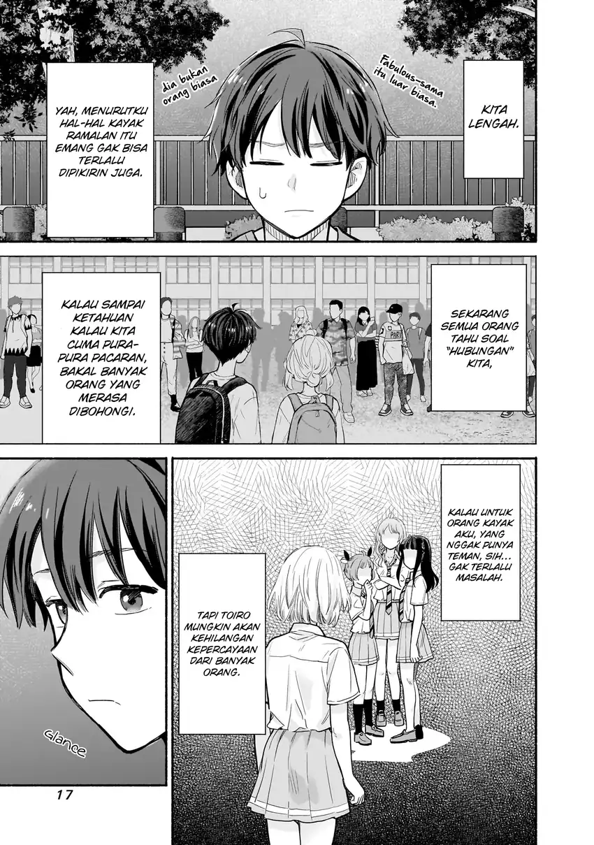 Baca Nee, Mou Isso Tsukiacchau? Osananajimi No Bishoujo Ni Tanomarete, Camo Kareshi Hajimemashita - Chapter 24 halaman 16