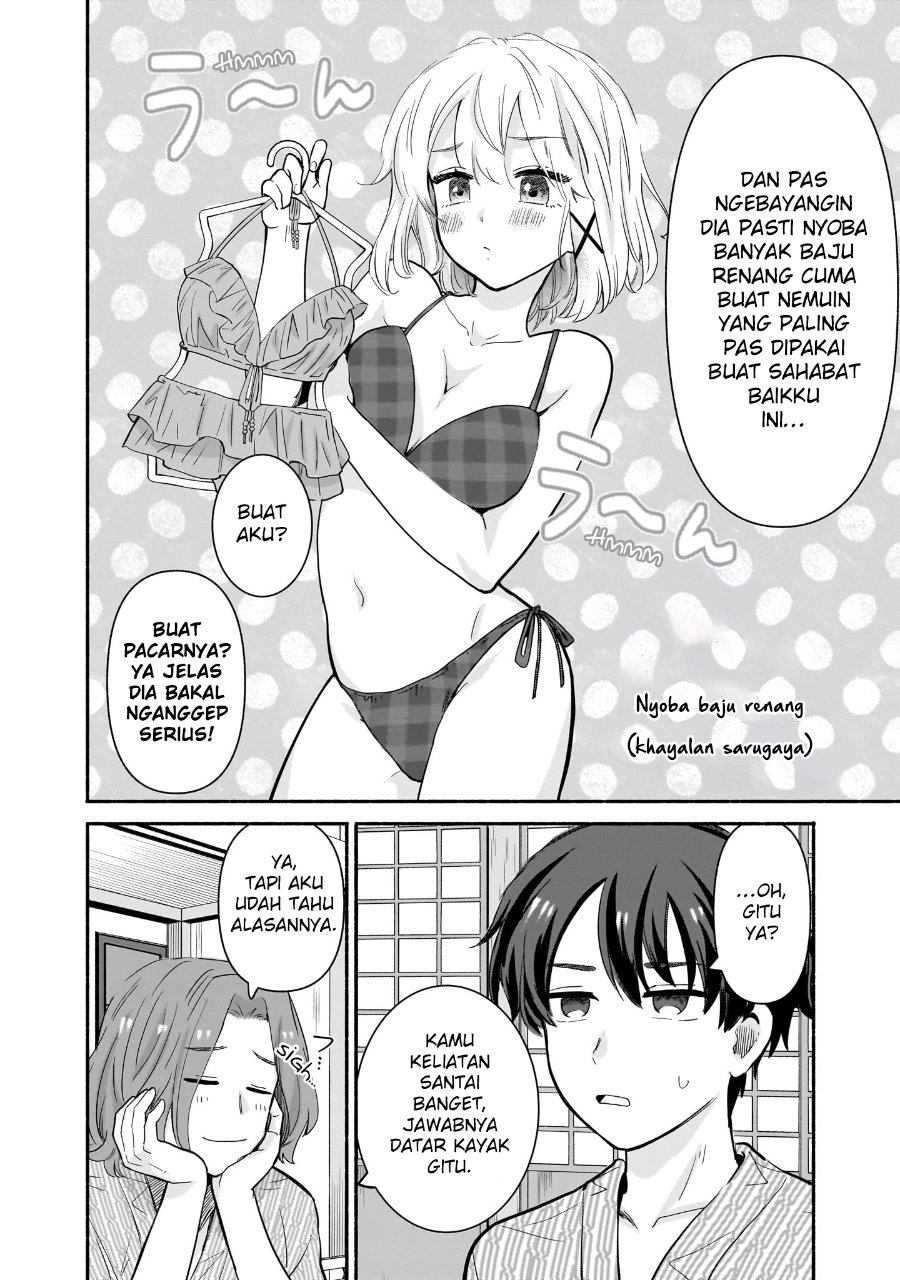 Nee, Mou Isso Tsukiacchau? Osananajimi no Bishoujo ni Tanomarete, Camo Kareshi Hajimemashita chapter 31 halaman 11