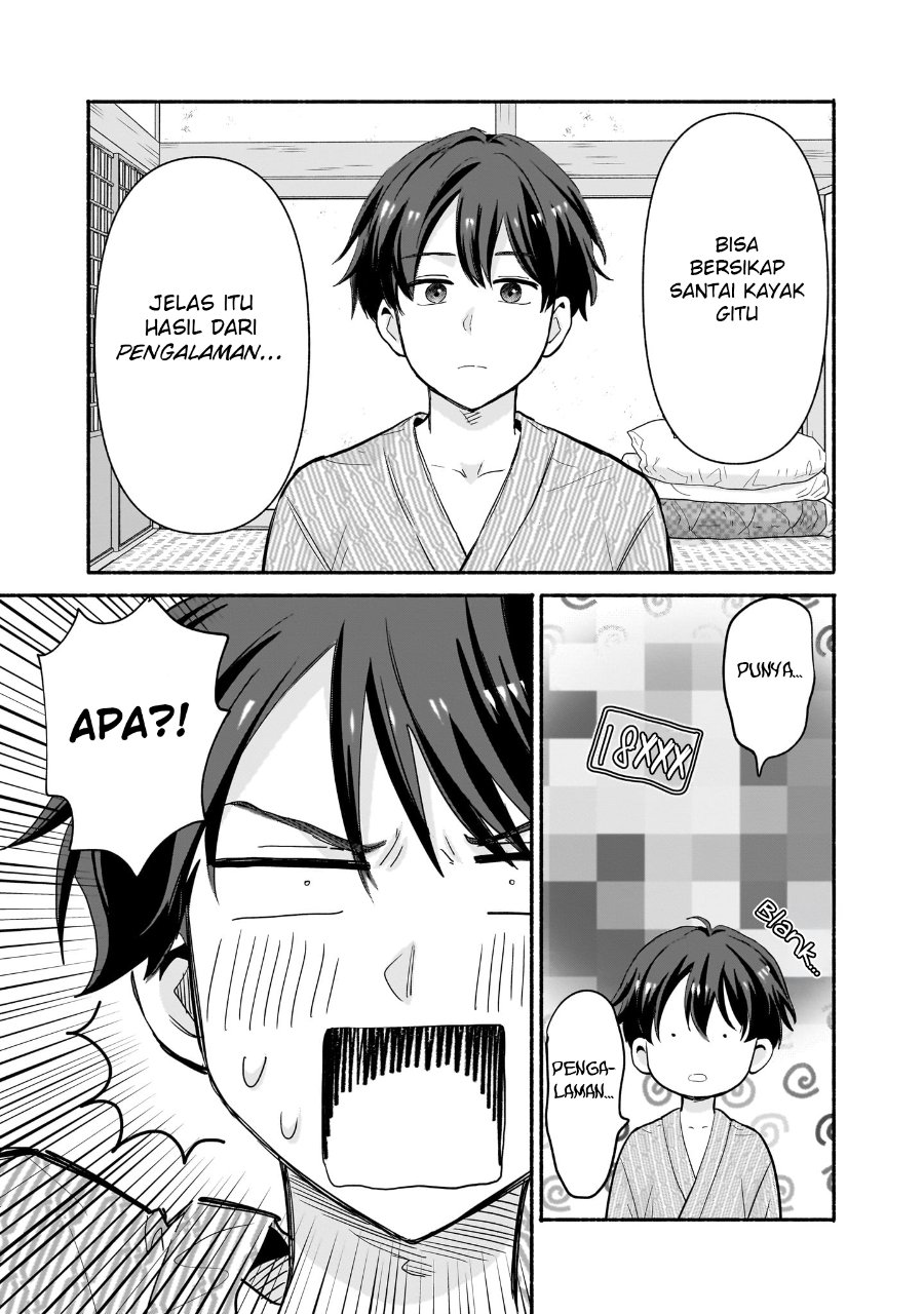 Nee, Mou Isso Tsukiacchau? Osananajimi no Bishoujo ni Tanomarete, Camo Kareshi Hajimemashita chapter 31 halaman 12