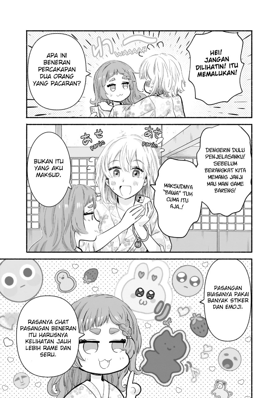 Nee, Mou Isso Tsukiacchau? Osananajimi no Bishoujo ni Tanomarete, Camo Kareshi Hajimemashita chapter 31 halaman 14