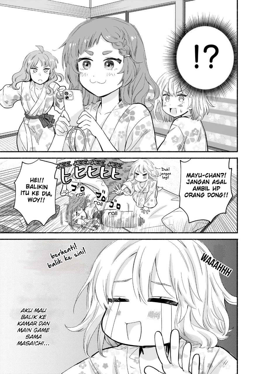 Nee, Mou Isso Tsukiacchau? Osananajimi no Bishoujo ni Tanomarete, Camo Kareshi Hajimemashita chapter 31 halaman 8