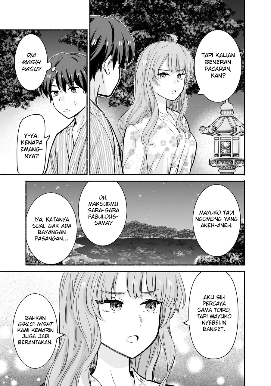 Nee, Mou Isso Tsukiacchau? Osananajimi no Bishoujo ni Tanomarete, Camo Kareshi Hajimemashita chapter 32 halaman 12