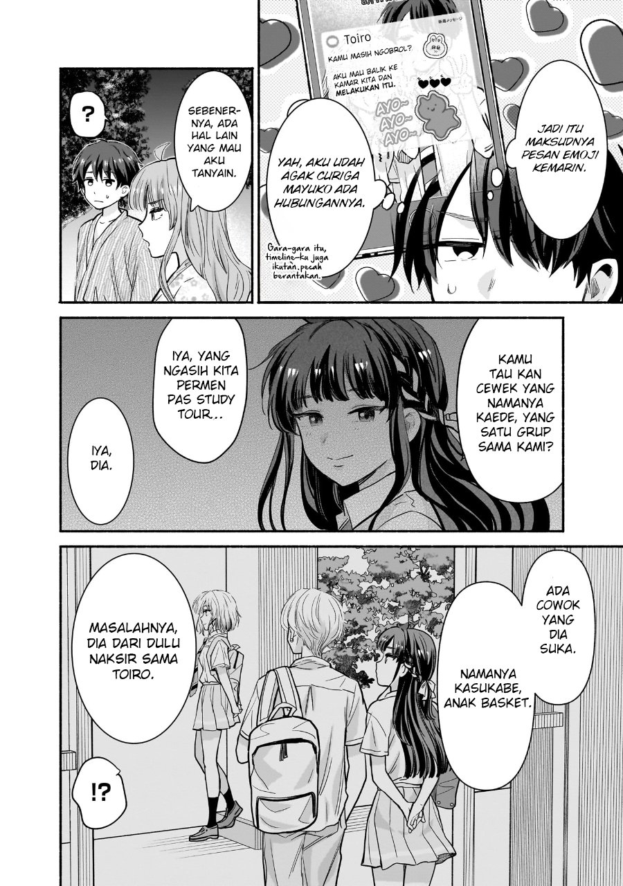 Nee, Mou Isso Tsukiacchau? Osananajimi no Bishoujo ni Tanomarete, Camo Kareshi Hajimemashita chapter 32 halaman 13