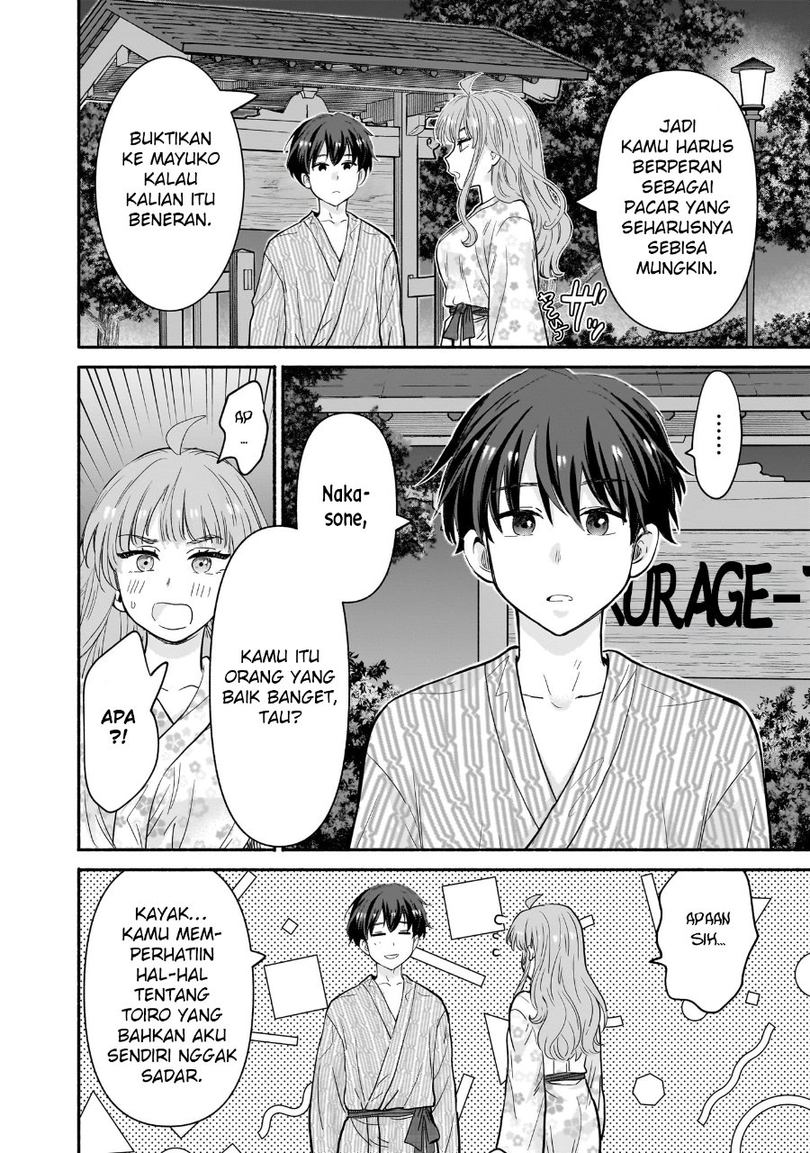 Nee, Mou Isso Tsukiacchau? Osananajimi no Bishoujo ni Tanomarete, Camo Kareshi Hajimemashita chapter 32 halaman 15
