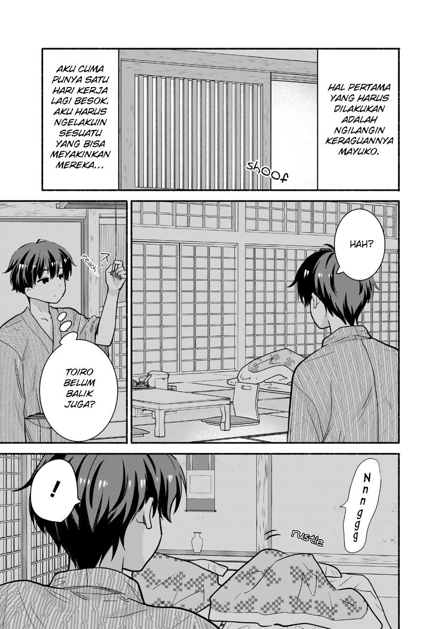 Nee, Mou Isso Tsukiacchau? Osananajimi no Bishoujo ni Tanomarete, Camo Kareshi Hajimemashita chapter 32 halaman 18