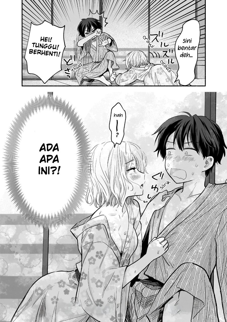 Nee, Mou Isso Tsukiacchau? Osananajimi no Bishoujo ni Tanomarete, Camo Kareshi Hajimemashita chapter 32 halaman 21