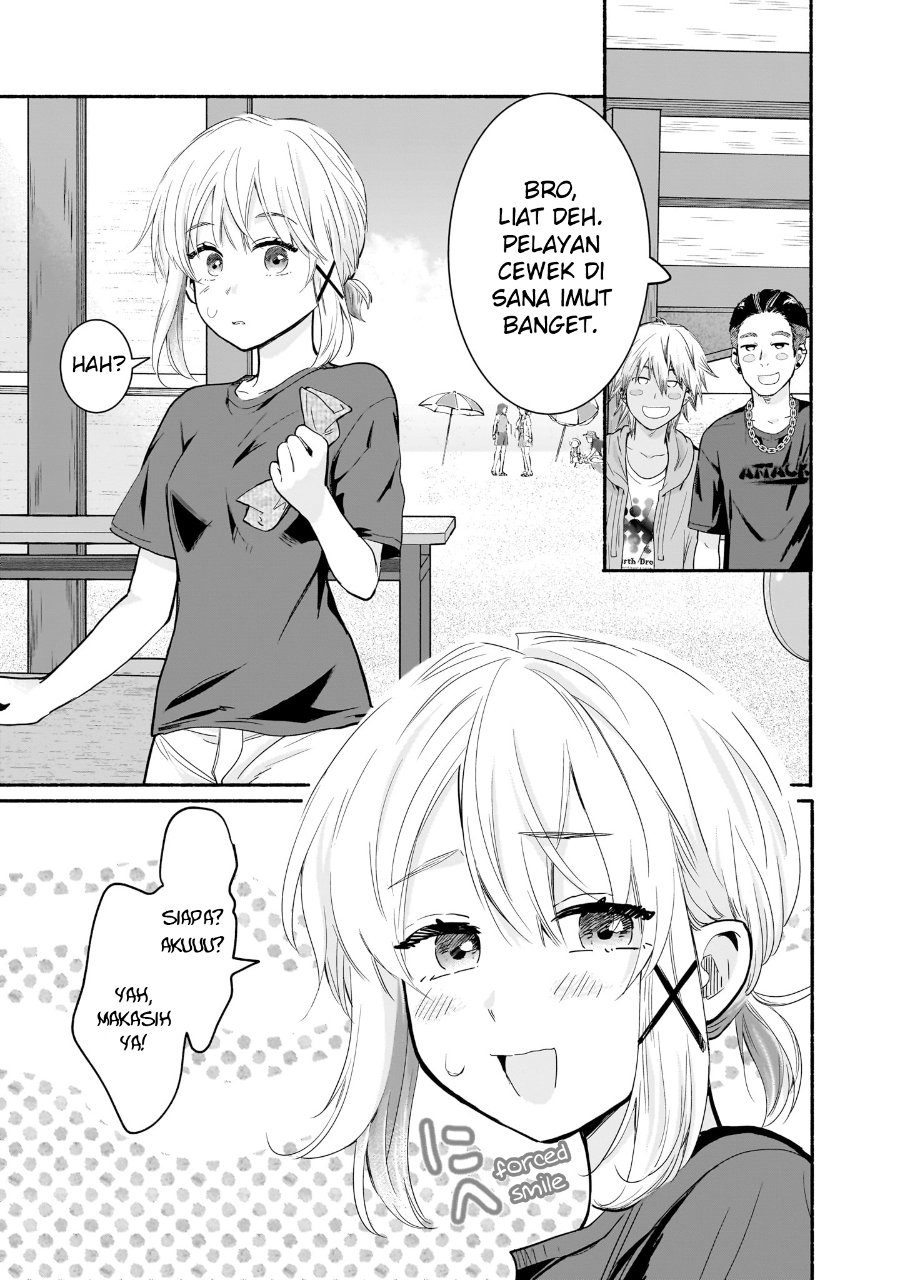 Nee, Mou Isso Tsukiacchau? Osananajimi no Bishoujo ni Tanomarete, Camo Kareshi Hajimemashita chapter 32 halaman 4