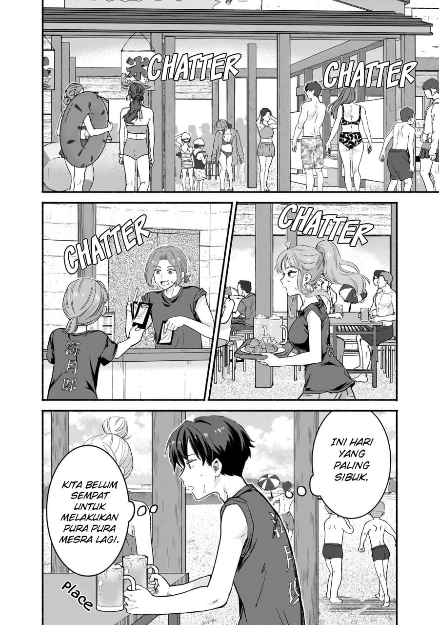 Baca Nee, Mou Isso Tsukiacchau? Osananajimi No Bishoujo Ni Tanomarete, Camo Kareshi Hajimemashita - Chapter 34 halaman 7