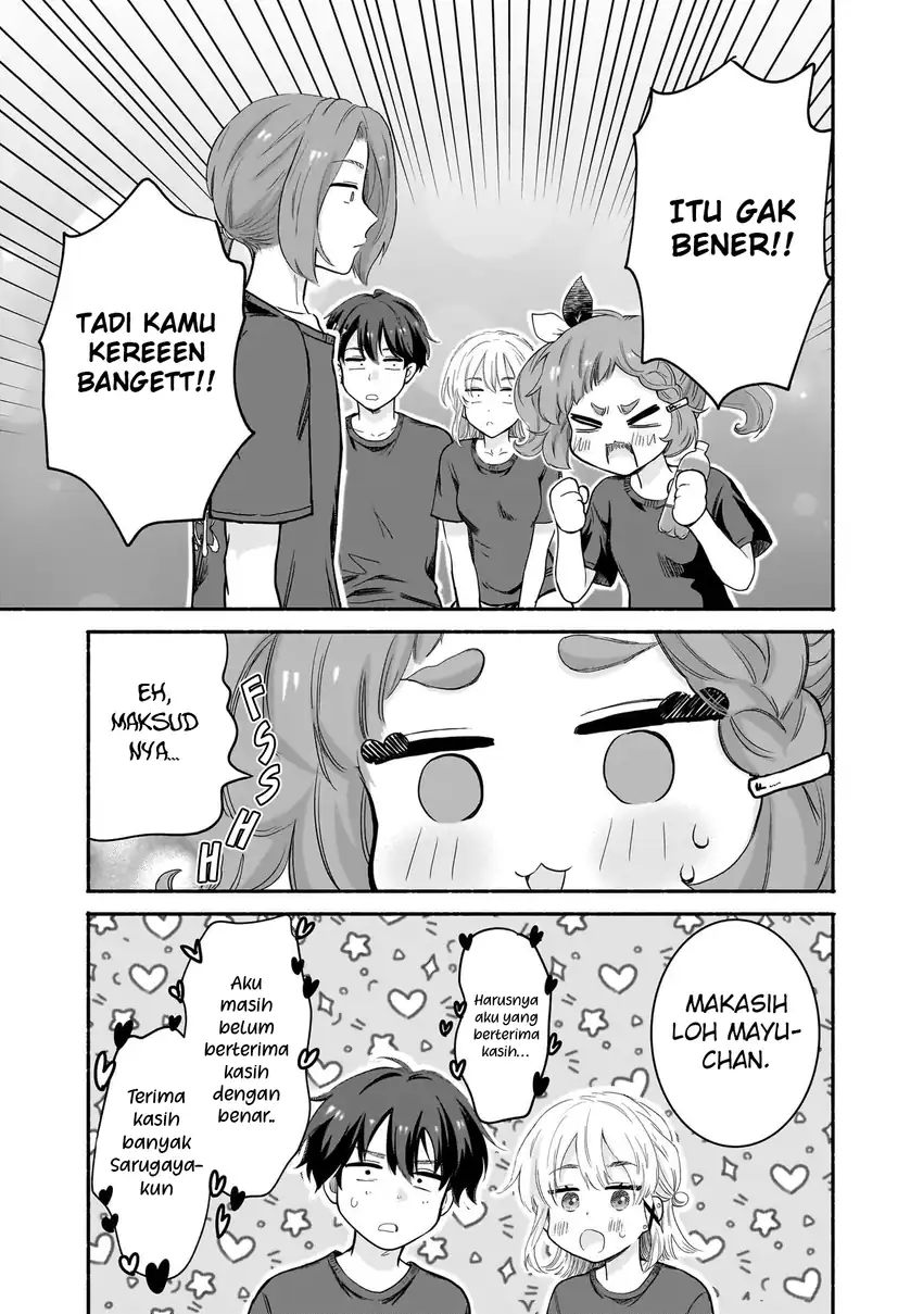 Nee, Mou Isso Tsukiacchau? Osananajimi no Bishoujo ni Tanomarete, Camo Kareshi Hajimemashita chapter 35 halaman 10
