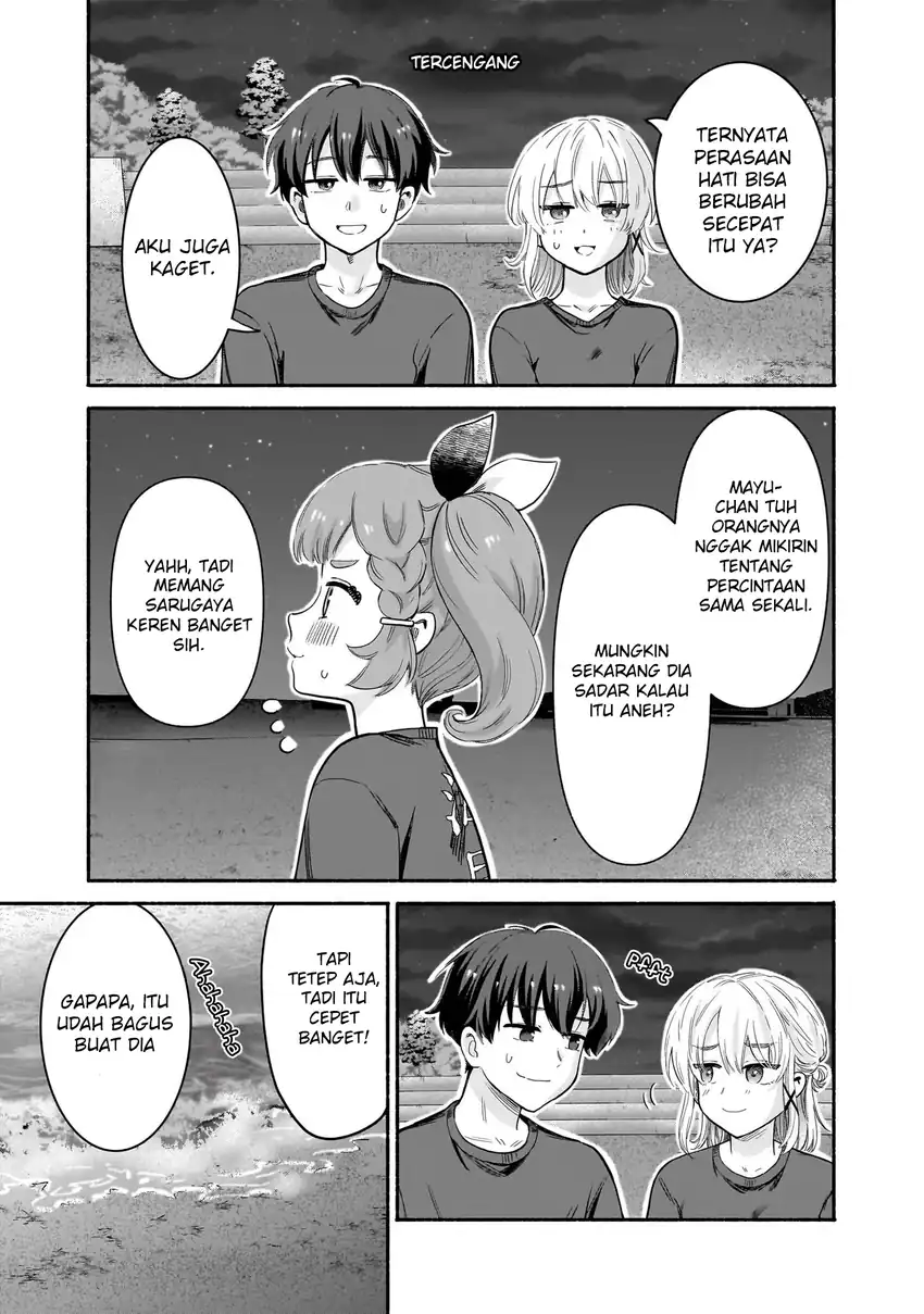 Nee, Mou Isso Tsukiacchau? Osananajimi no Bishoujo ni Tanomarete, Camo Kareshi Hajimemashita chapter 35 halaman 12