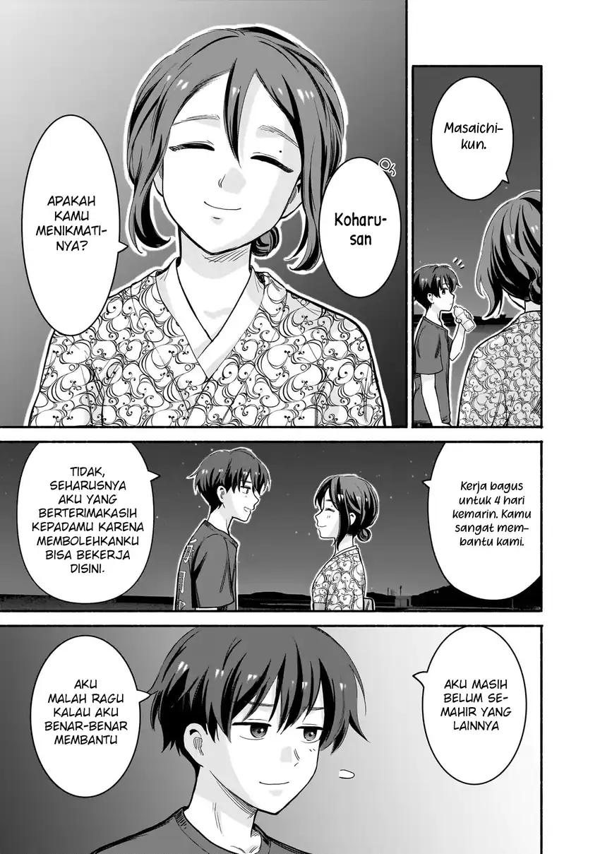 Nee, Mou Isso Tsukiacchau? Osananajimi no Bishoujo ni Tanomarete, Camo Kareshi Hajimemashita chapter 35 halaman 14