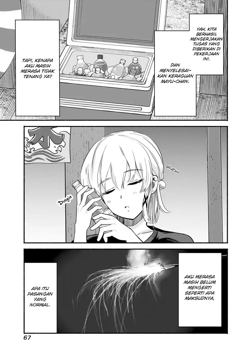 Nee, Mou Isso Tsukiacchau? Osananajimi no Bishoujo ni Tanomarete, Camo Kareshi Hajimemashita chapter 35 halaman 18