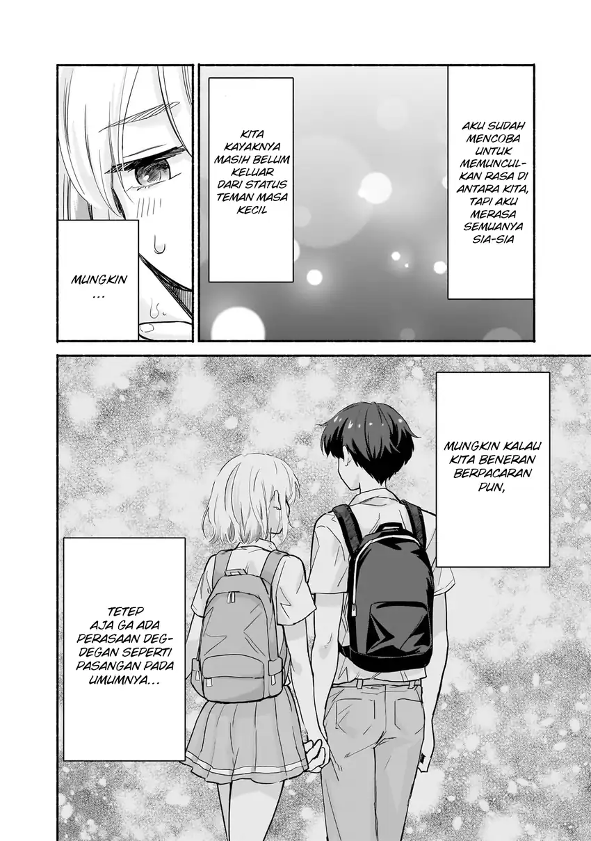 Nee, Mou Isso Tsukiacchau? Osananajimi no Bishoujo ni Tanomarete, Camo Kareshi Hajimemashita chapter 35 halaman 19