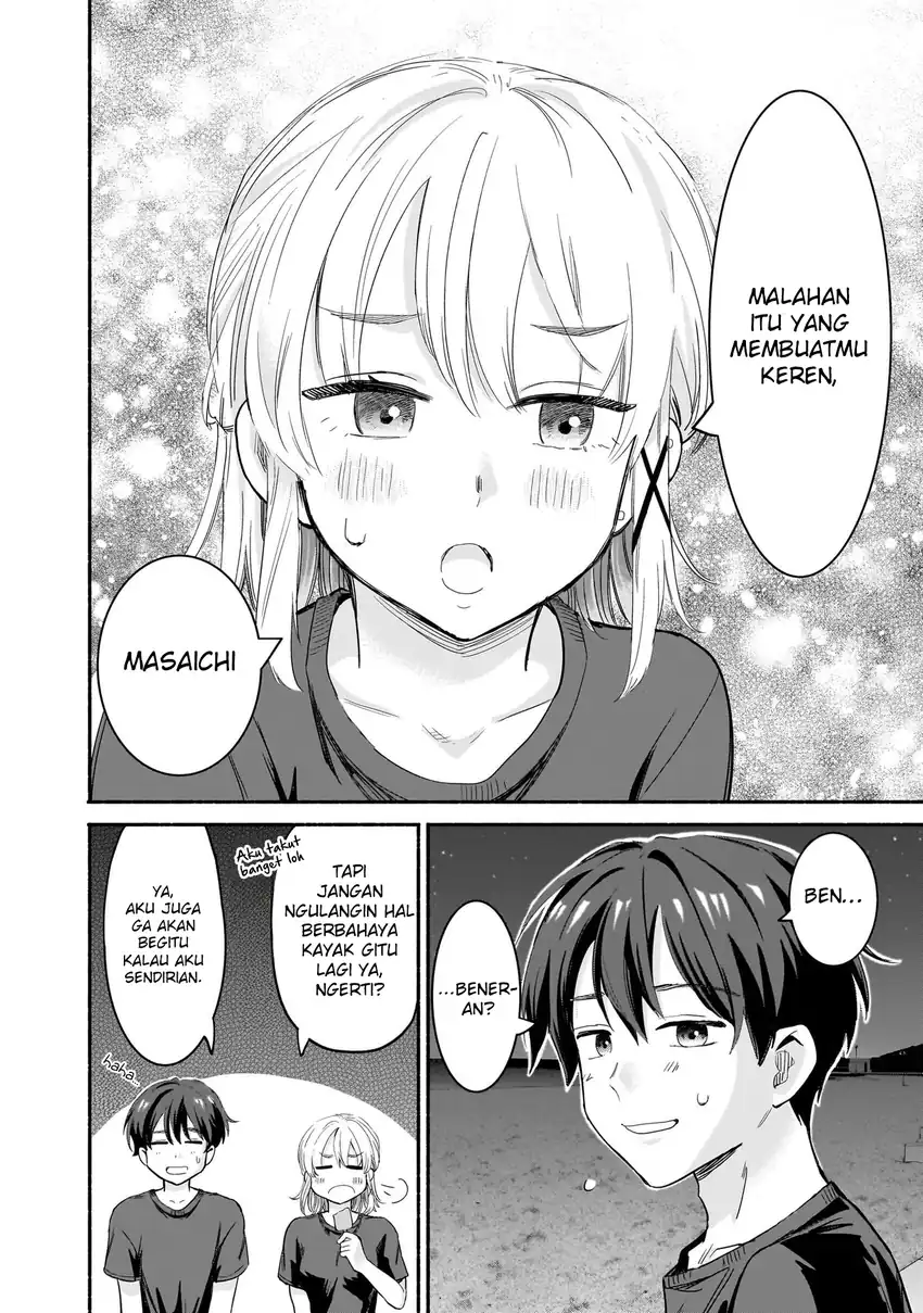 Nee, Mou Isso Tsukiacchau? Osananajimi no Bishoujo ni Tanomarete, Camo Kareshi Hajimemashita chapter 35 halaman 5