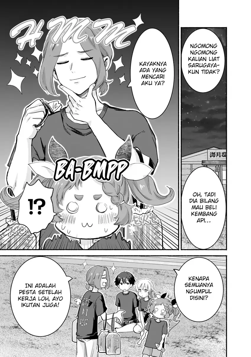 Nee, Mou Isso Tsukiacchau? Osananajimi no Bishoujo ni Tanomarete, Camo Kareshi Hajimemashita chapter 35 halaman 8