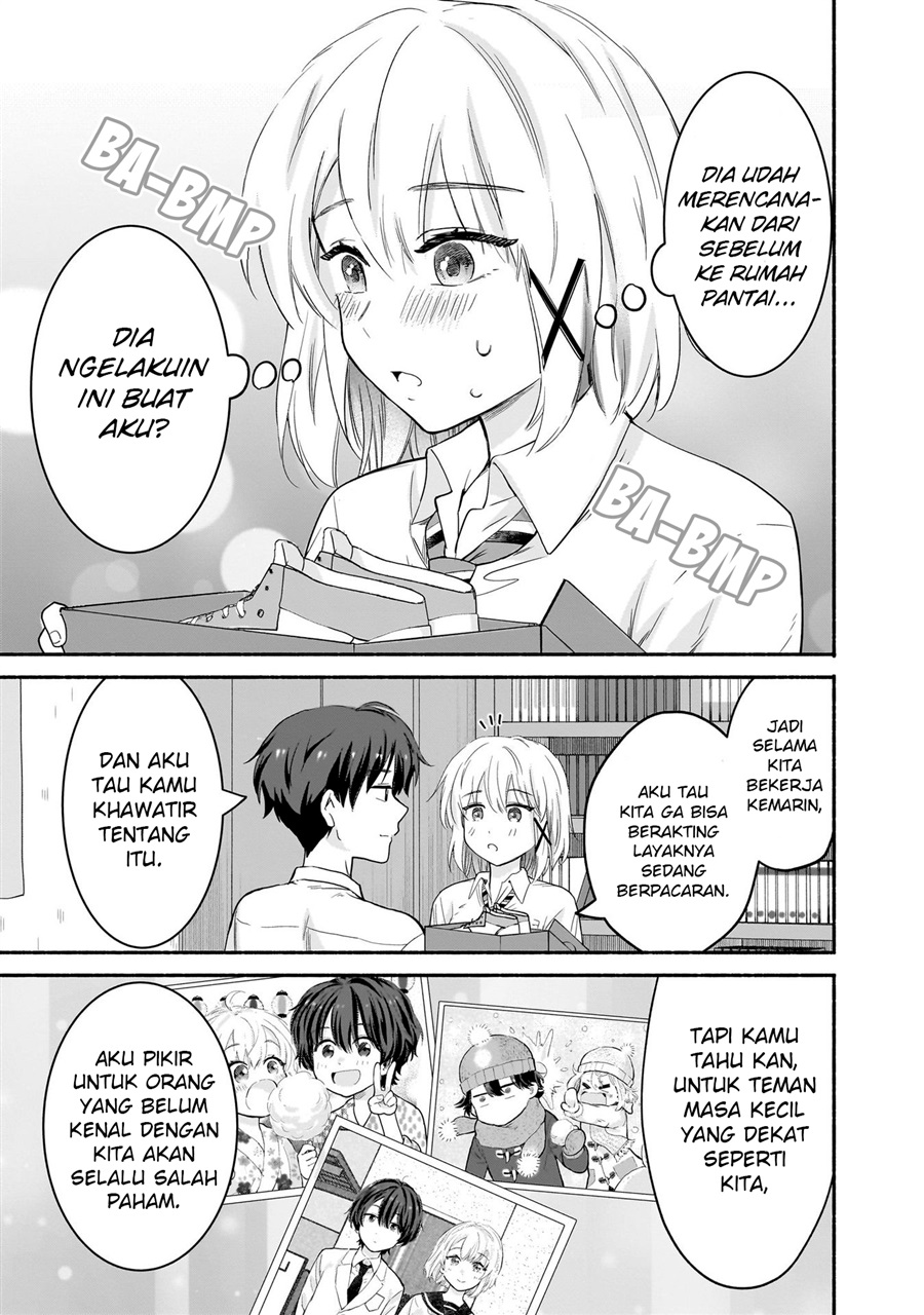 Baca Nee, Mou Isso Tsukiacchau? Osananajimi No Bishoujo Ni Tanomarete, Camo Kareshi Hajimemashita - Chapter 36 halaman 18