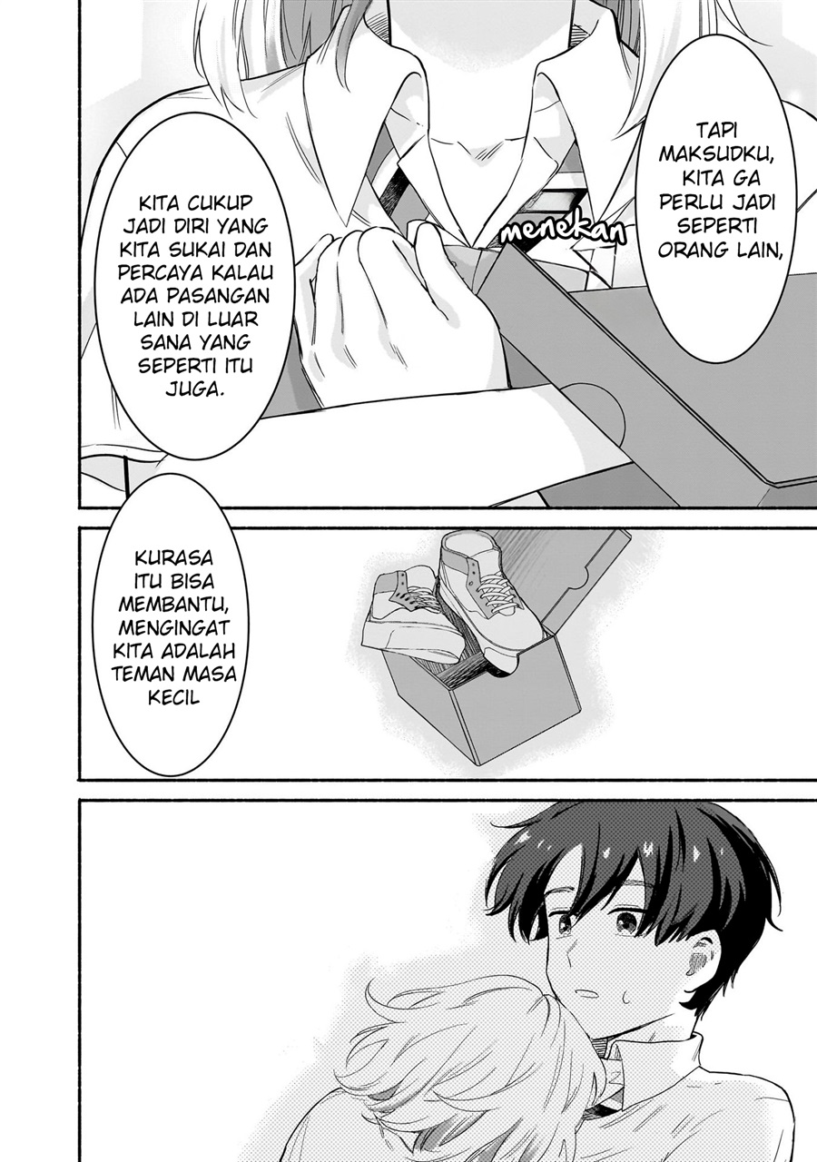 Baca Nee, Mou Isso Tsukiacchau? Osananajimi No Bishoujo Ni Tanomarete, Camo Kareshi Hajimemashita - Chapter 36 halaman 21