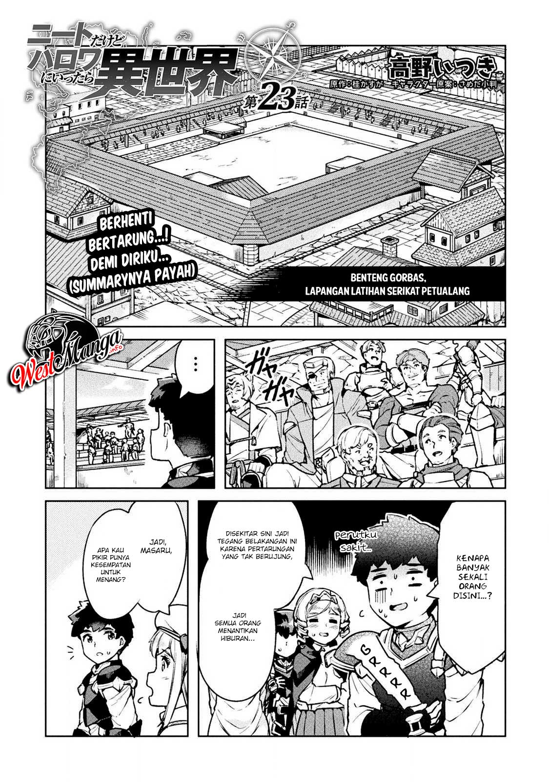 Baca NEET dakedo Hello Work ni Ittara Isekai ni Tsuretekareta - Chapter 23 halaman 2