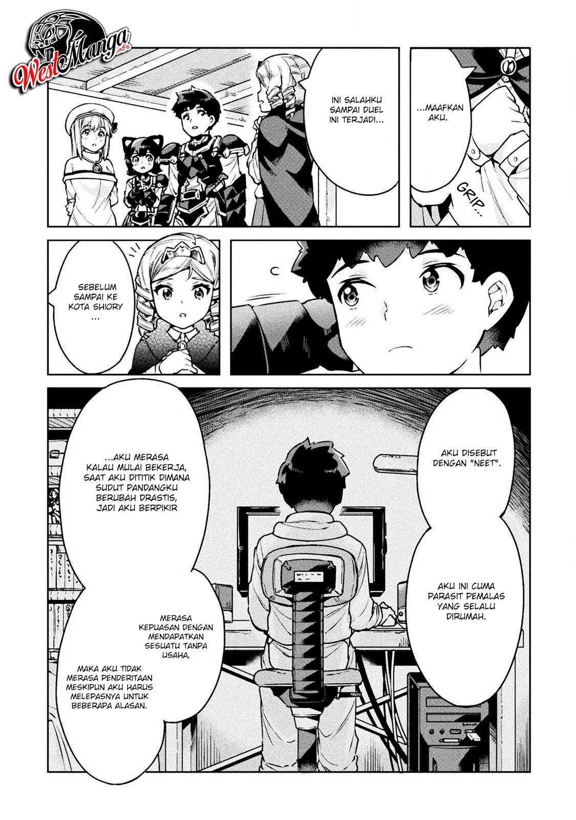 Baca NEET dakedo Hello Work ni Ittara Isekai ni Tsuretekareta - Chapter 23 halaman 4