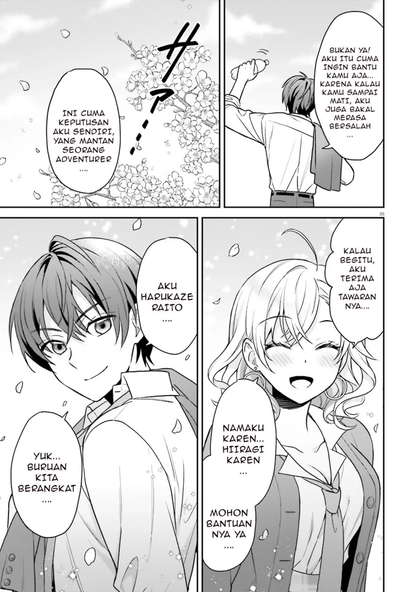 Baca Negatte mo Nai Tsuihou Go kara no Slow Life? Intai Shita Hazu ga Nariyuki de Bishoujo Gal no Shishou ni Nattara Naze ka Mechakucha Natsukareta Chapter 1 Bahasa Indonesia page 72