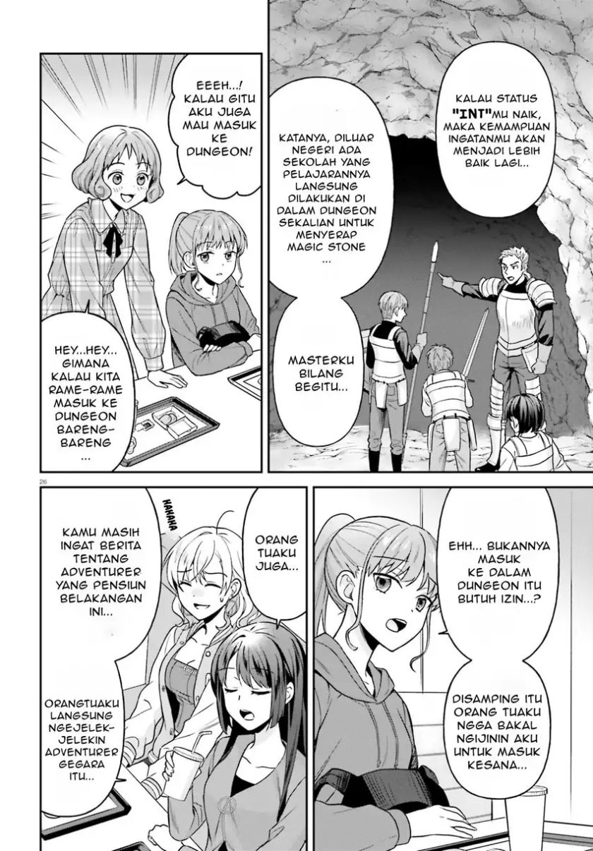 Baca Negatte mo Nai Tsuihou Go kara no Slow Life? Intai Shita Hazu ga Nariyuki de Bishoujo Gal no Shishou ni Nattara Naze ka Mechakucha Natsukareta Chapter 11 Bahasa Indonesia page 56