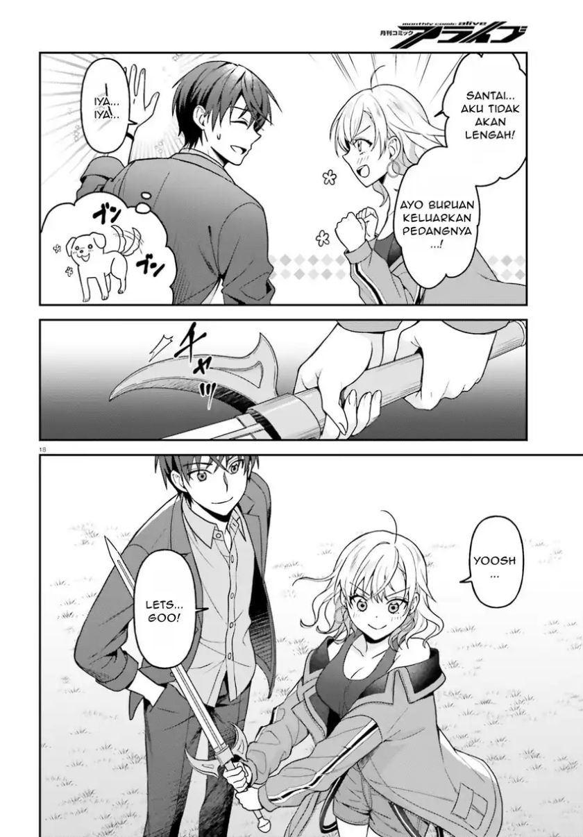 Baca Negatte mo Nai Tsuihou Go kara no Slow Life? Intai Shita Hazu ga Nariyuki de Bishoujo Gal no Shishou ni Nattara Naze ka Mechakucha Natsukareta Chapter 12 Bahasa Indonesia page 42