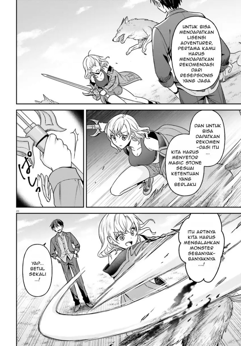 Baca Negatte mo Nai Tsuihou Go kara no Slow Life? Intai Shita Hazu ga Nariyuki de Bishoujo Gal no Shishou ni Nattara Naze ka Mechakucha Natsukareta Chapter 12 Bahasa Indonesia page 46