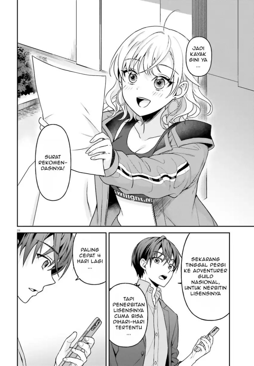 Baca Negatte mo Nai Tsuihou Go kara no Slow Life? Intai Shita Hazu ga Nariyuki de Bishoujo Gal no Shishou ni Nattara Naze ka Mechakucha Natsukareta Chapter 12 Bahasa Indonesia page 62