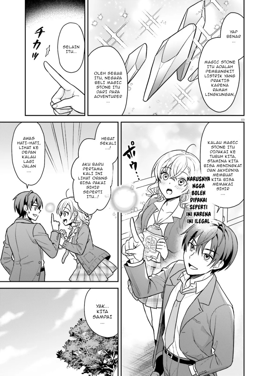 Baca Negatte mo Nai Tsuihou Go kara no Slow Life? Intai Shita Hazu ga Nariyuki de Bishoujo Gal no Shishou ni Nattara Naze ka Mechakucha Natsukareta Chapter 2.1 Bahasa Indonesia page 12