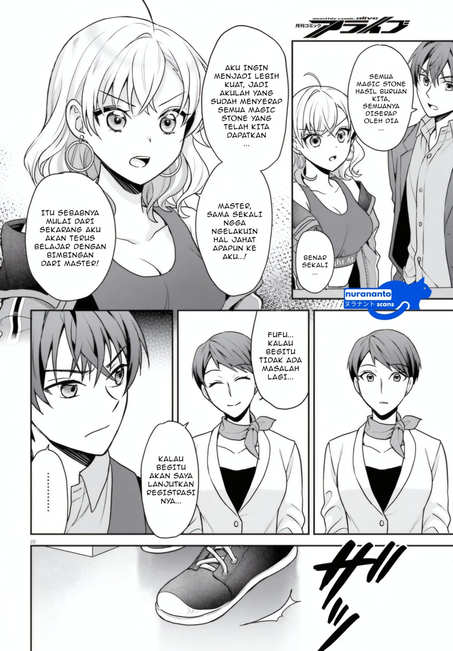 Negatte mo Nai Tsuihou Go kara no Slow Life? Intai Shita Hazu ga Nariyuki de Bishoujo Gal no Shishou ni Nattara Naze ka Mechakucha Natsukareta Chapter 4 - Page 23
