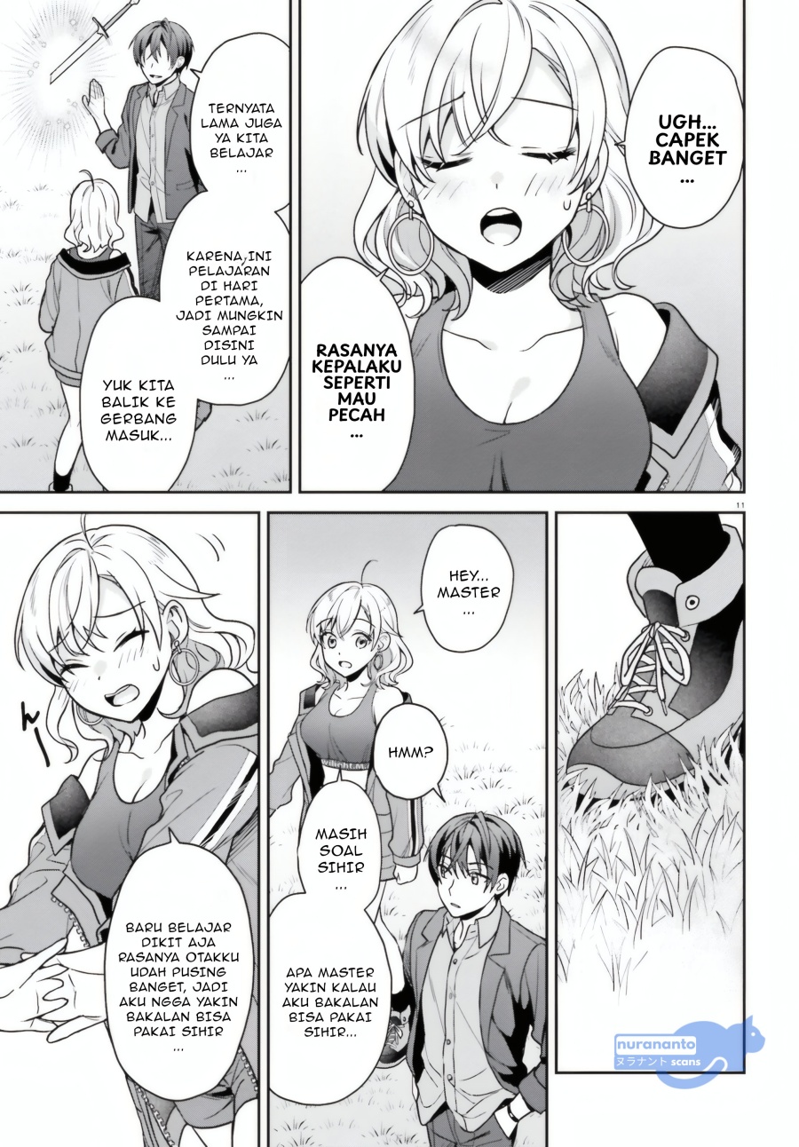 Baca Negatte mo Nai Tsuihou Go kara no Slow Life? Intai Shita Hazu ga Nariyuki de Bishoujo Gal no Shishou ni Nattara Naze ka Mechakucha Natsukareta Chapter 5 Bahasa Indonesia page 28